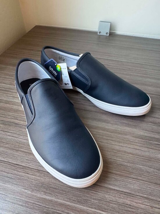 Lacoste Men\'s Tatalya Slip On Loafers size 12 in Navy Leather main image 7